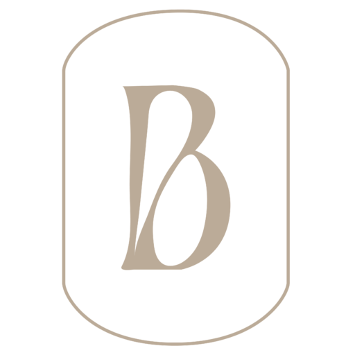 Logo B de Beyond Training Studio beige